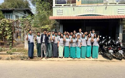 C-Level Executives Conduct Field Visit to Branches in Naypyidaw